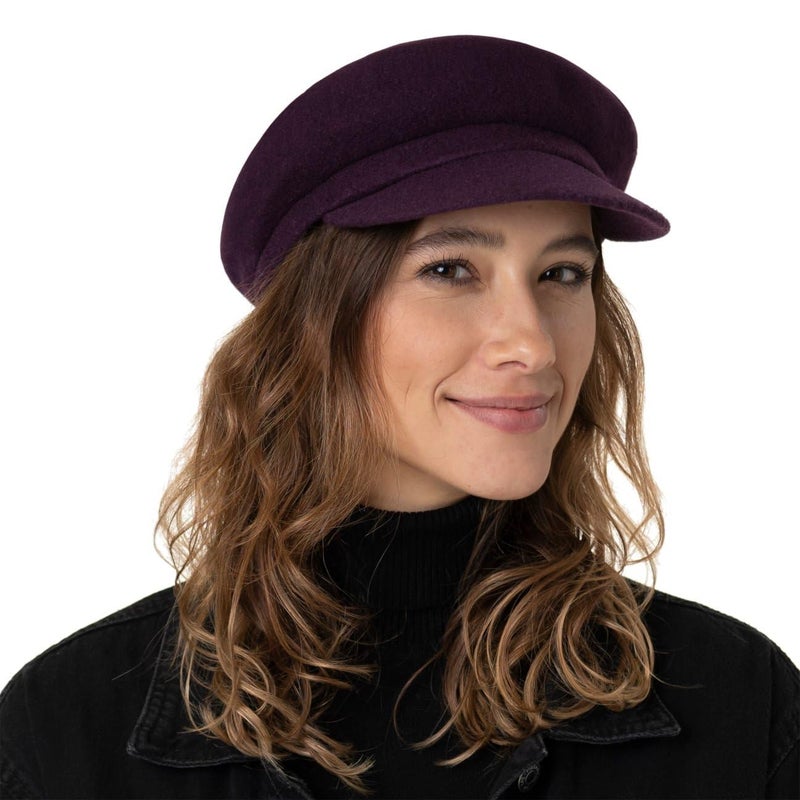 Kangol Wool Spitfire Hat for Men and Women, Extra-Large, Black - Image 2